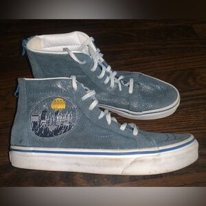 VANS Hogwarts Castle Harry Potter Leather Boots big kids 5.5